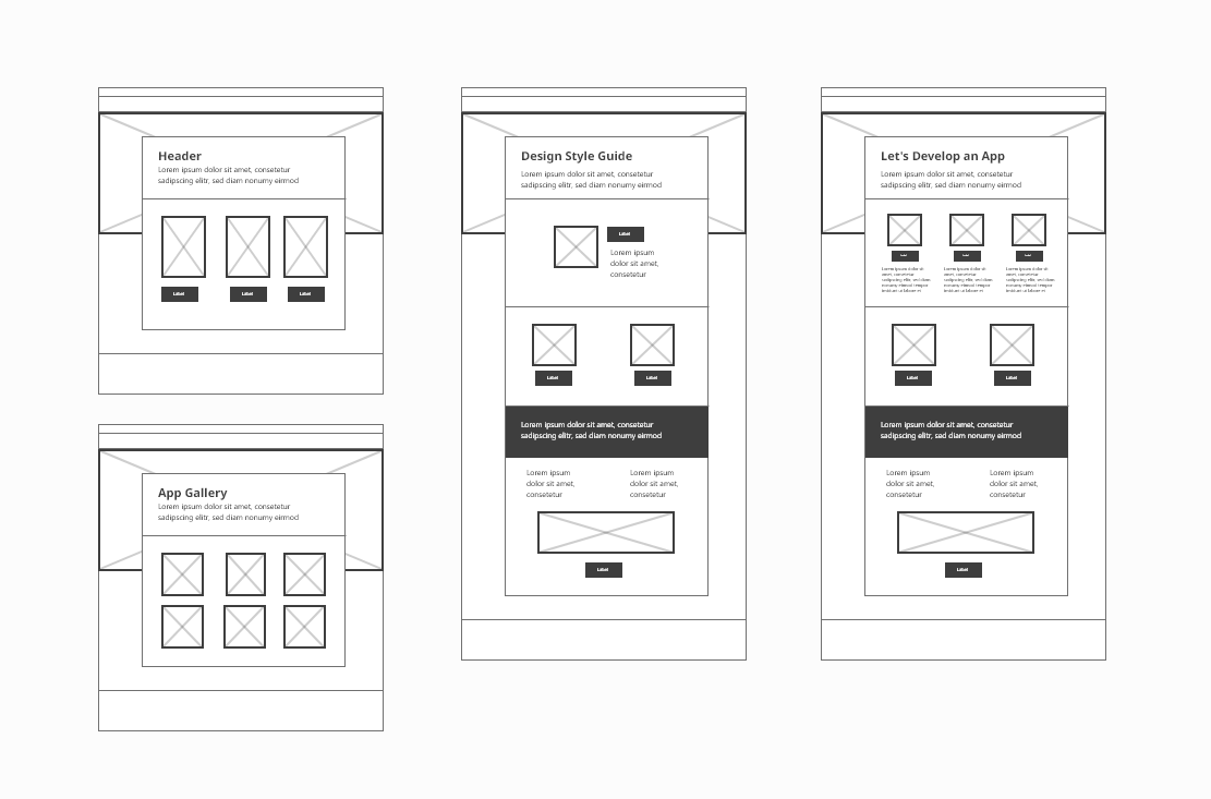 BDS-Wireframes